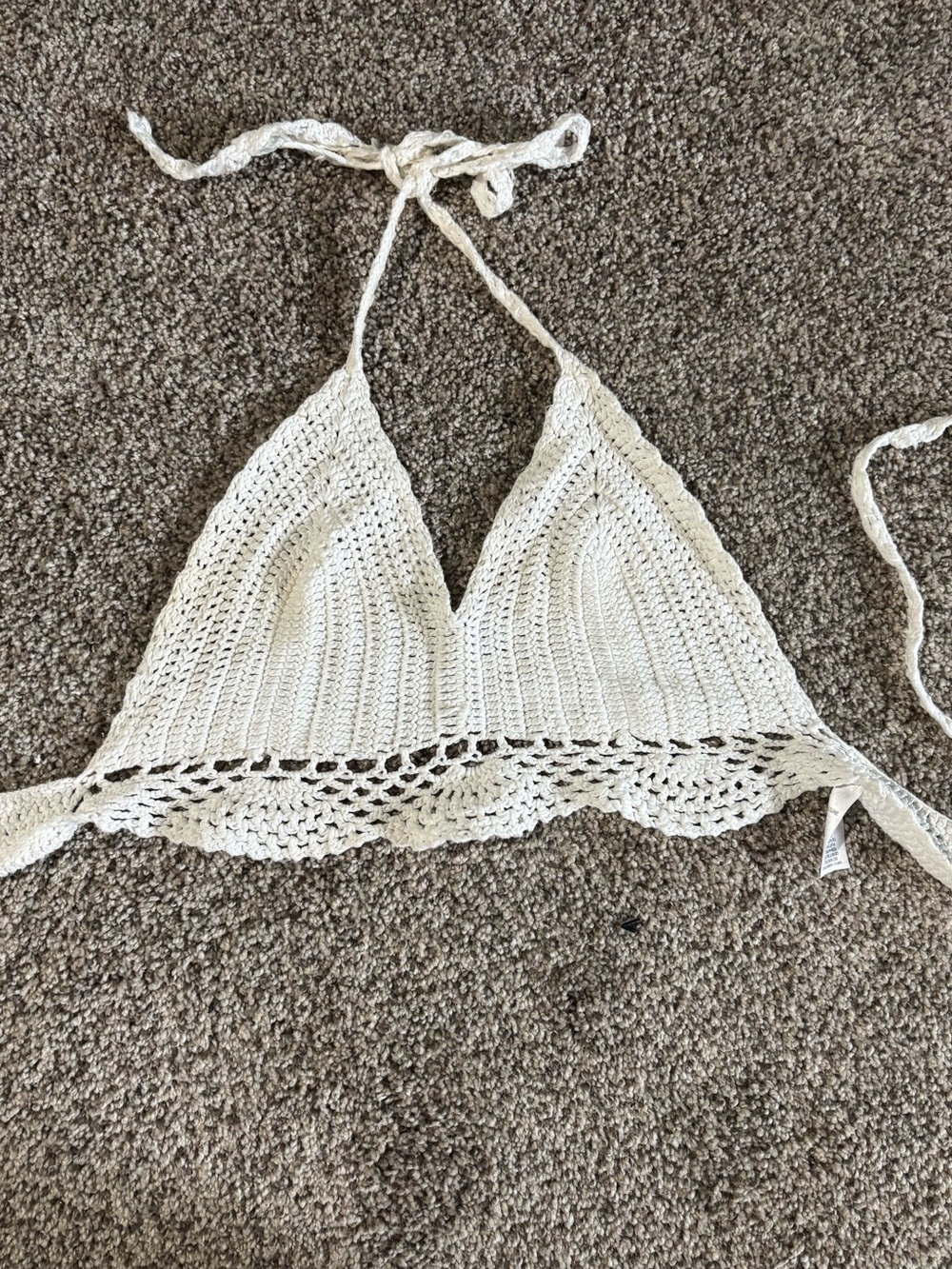 Crotchet crop top